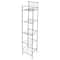Bath Bliss Satin Nickel Bronze 5-Tier Storage Shelf